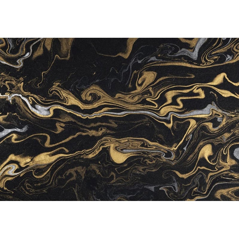 Leyiyi 7x5ft Background for Photography Black Gold Marble Backdrop Abstract Art Gold Quicksand Backdrop for Birthday Party Celebration Decoration Banner Photo Booth Wallpaper Photo Studio Props