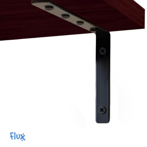 flux Floating Wall Shelf for Living Room Wall Mount Wall Shelves Book Shelves for Wall, Room Kitchen, Bathroom, Bedroom and Home Decor (Pack of 1) (Rustic Red) - Image 5