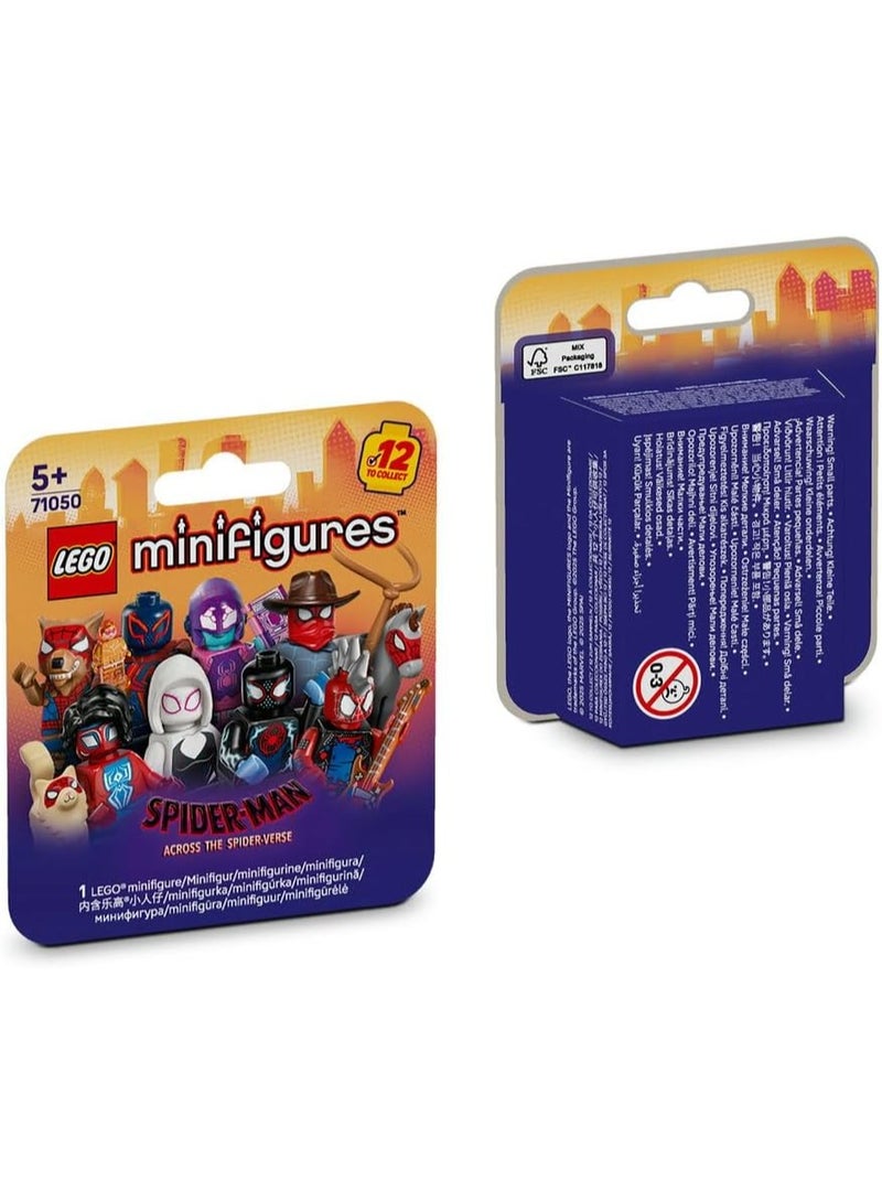 LEGO Minifigures Spider-Man Pack of 02: Across the Spider-Verse - Get 2 of 12 Collectible Toys with Accessories - Characters incl. Miles Morales - Gift for 5+ Year Old Boys & Girls - Mystery Box - 71050 - Image 4