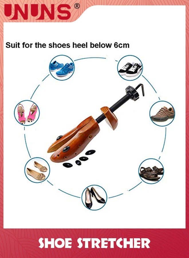 UNUNS Shoe Stretcher,1 pair of adjustable widened boots with support, suitable for men and women with thick feet  - Image 4