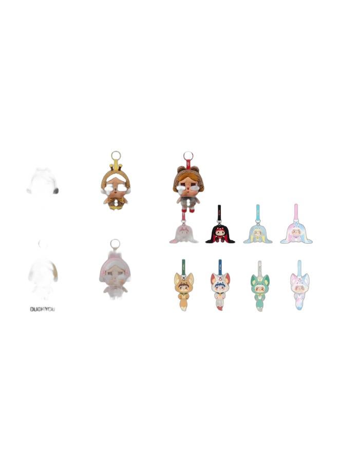 Crying Again Plush Toy with Random Characters & WAKUKU x Letsvan Fox & Bunny Trick or Treat Series – Blind Box Collectible Designer Toy – Surprise Edition with Animal Costumes, Cute Expressions & Themed Packaging – For Fans, Kids & Toy Collectors Bundle - Image 1
