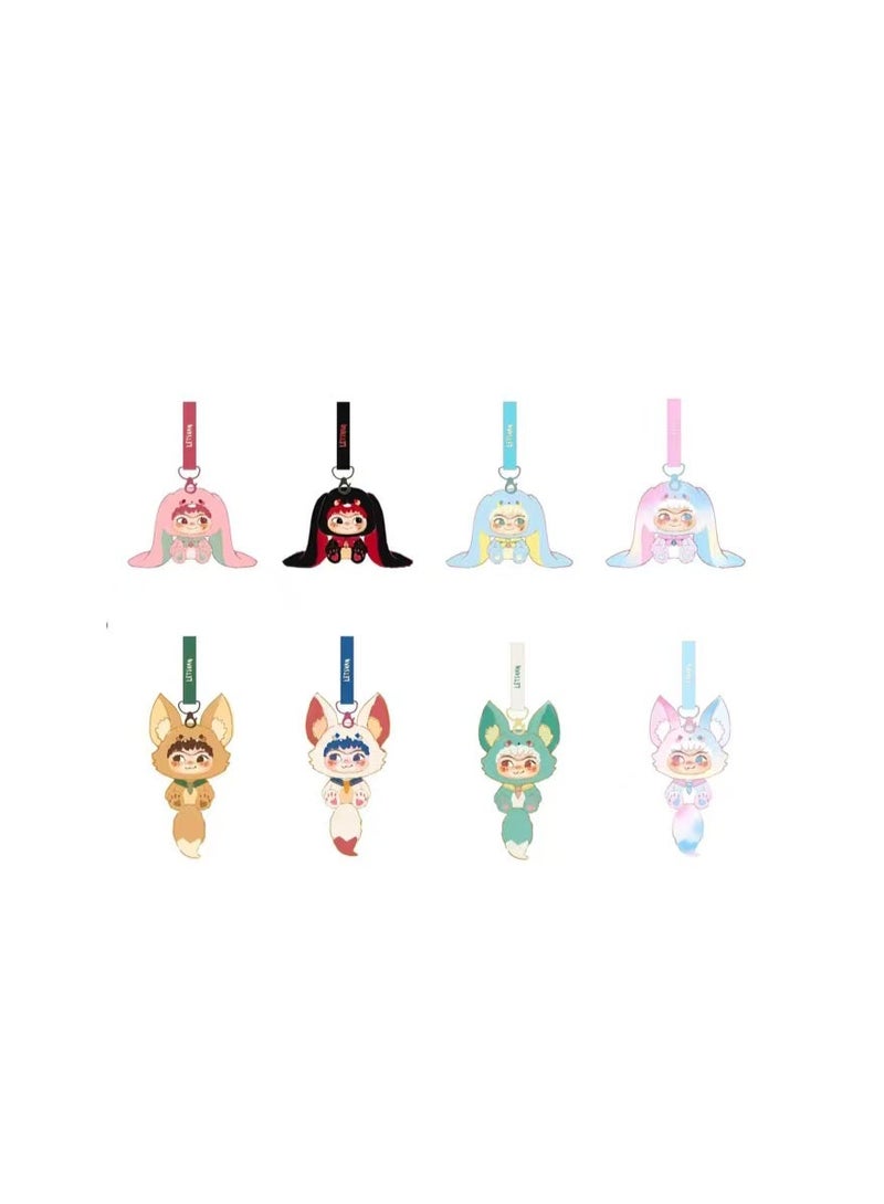 Crying Again Plush Toy with Random Characters & WAKUKU x Letsvan Fox & Bunny Trick or Treat Series – Blind Box Collectible Designer Toy – Surprise Edition with Animal Costumes, Cute Expressions & Themed Packaging – For Fans, Kids & Toy Collectors Bundle - Image 3