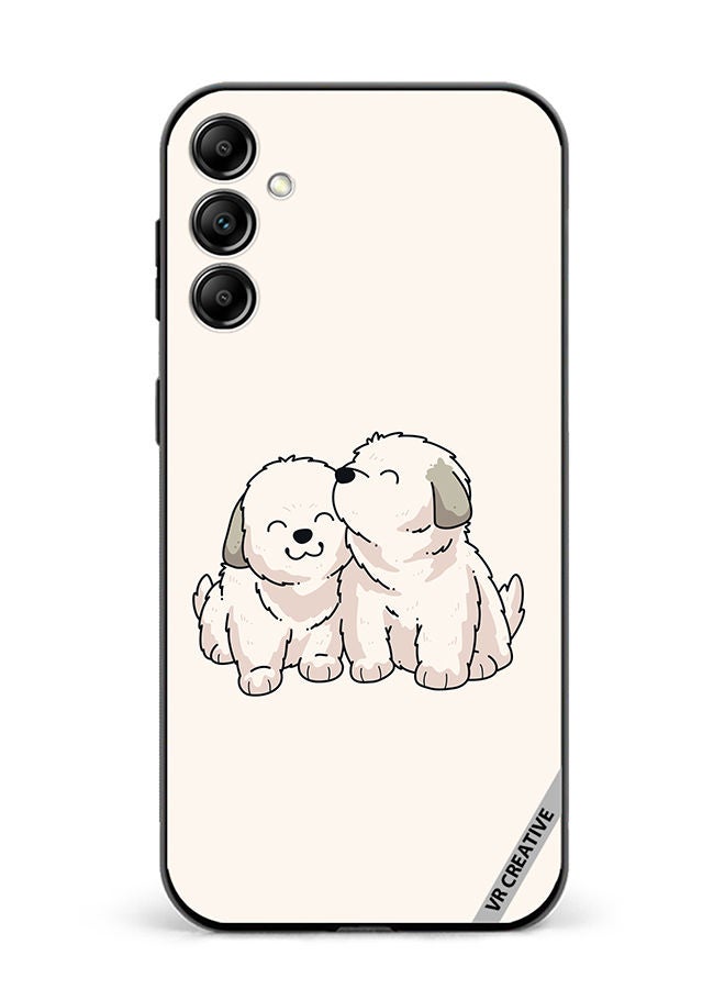 VR CREATIVE Protective Case Cover For Samsung Galaxy M54 Cute Puppies Design Multicolour - Image 1