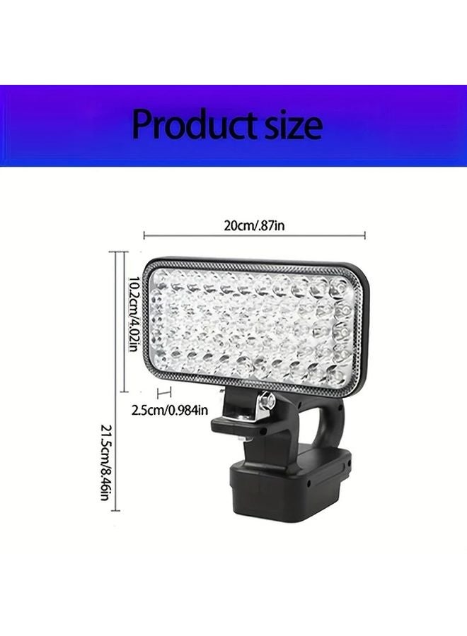 Dayi A3 7 Inch Handheld LED Work Light 58 Lamp Beads High Brightness Long Lifespan - Image 3
