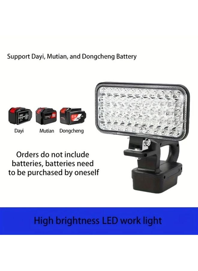 Dayi A3 7 Inch Handheld LED Work Light 58 Lamp Beads High Brightness Long Lifespan - Image 2