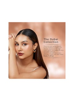 PILGRIM Pilgrim Glitter Lipstick For Women 4.2gm | Dubai Luxe Lifestyle - Dubai Gold Shade | Lipstick Infused with Vitamin E & Olive Oil | Glitter Formula With Matte Finish | Non Drying | All Skin Types  - Image 3