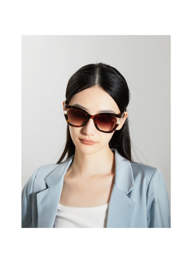 pincai Sunglasses With Pearl Decoration Fashion Women's Sunglasses Sun Protection Versatile Eyewear - Image 4
