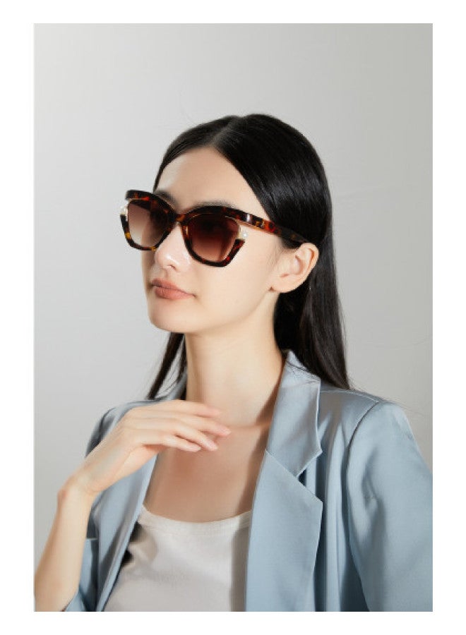 pincai Sunglasses With Pearl Decoration Fashion Women's Sunglasses Sun Protection Versatile Eyewear - Image 1