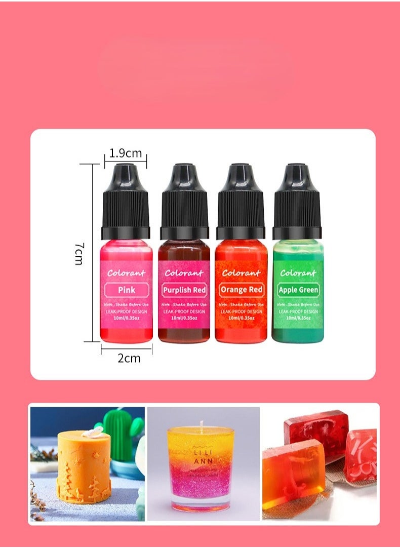 Genetic 20 Colors Dyes Pigments For Candle and Soap and Epoxy Making  - Image 5