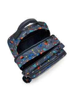 kipling Scotty Gaming Grey Large Female Backpack  - Image 3