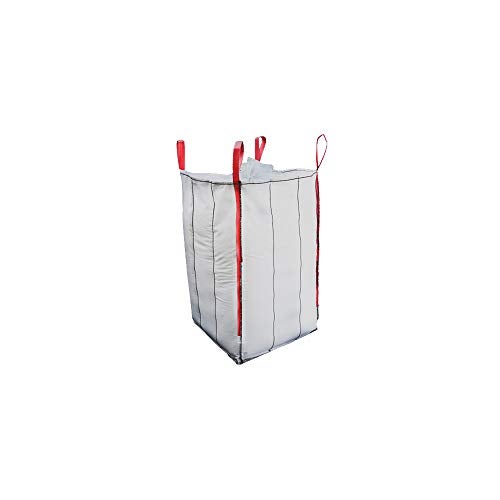 JumboBagShop Polypropylene FIBC Baffle Bag 1000kg Capacity | Shape Retaining Design, Moisture & UV Protected Bulk Bags for Storing Dry Items, Agriculture Use | Spout Top, Flat Bottom (105x105x90CM) - Image 2