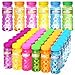 Shemira 48 Pcs Bubble Bottles with Wand Bubble Party Favor Supply for Summer Indoor Outdoor Activities 4 OZ Bubble Solution Summer Toy in 6 Colors Party Favor Birthday Party Supplies - Image 2