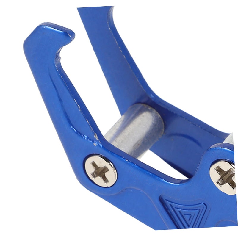 Blue Motorcycle Helmet Hook Hanger for Secure and Convenient Helmet Bag Storage - Image 4