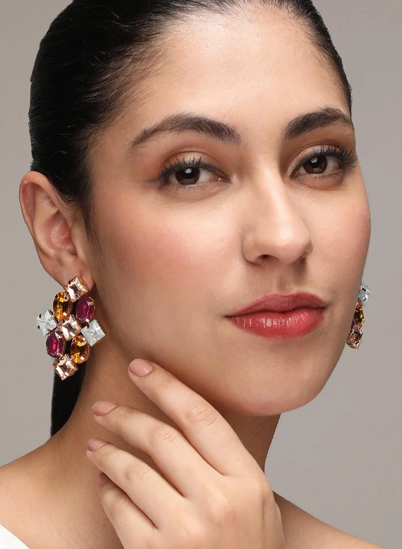 SOHI Regal Drop Earrings