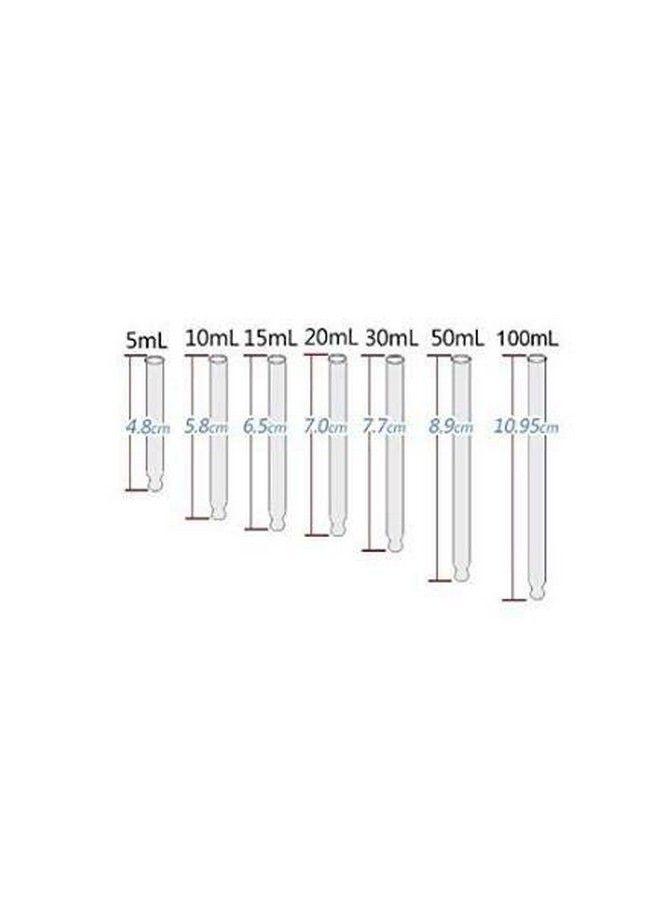 ericotry 12Pcs Amber Glass Bottles Essential Oil Bottles Jars Refillable Makeup Cosmetic Sample Bottle Container With Glass Eye Droppers For Essential Oil Aromatherapy Use (15Ml)  - Image 5