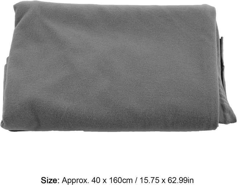 ZJchao Professional Newborn Baby Photography Wrap, Baby Photo Props - Stretchable Newborn Posing Wrap with Silk Material, Swaddle Blanket for 0-3 Months Old Babies (Dark Gray) - Image 4