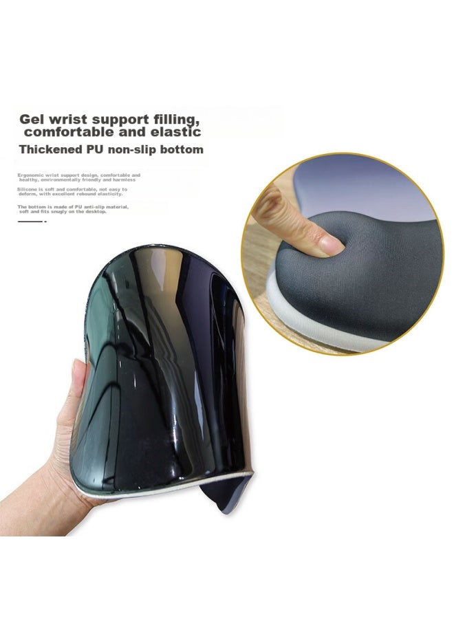 Kpte Mouse Pad Gradient Mouse Wrist Support Silicone Non-slip Mouse Pad For Women - Image 2