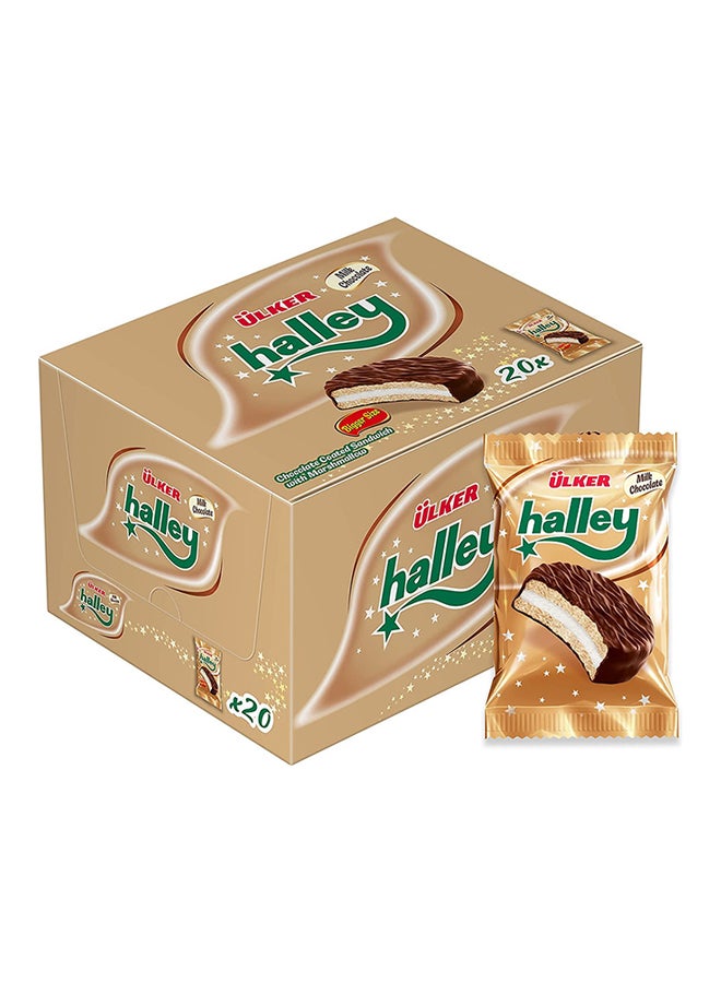 Ulker Riyad Buy Ulker Halley Milk Chocolate Coated Sandwich With Marshmallow Online ...