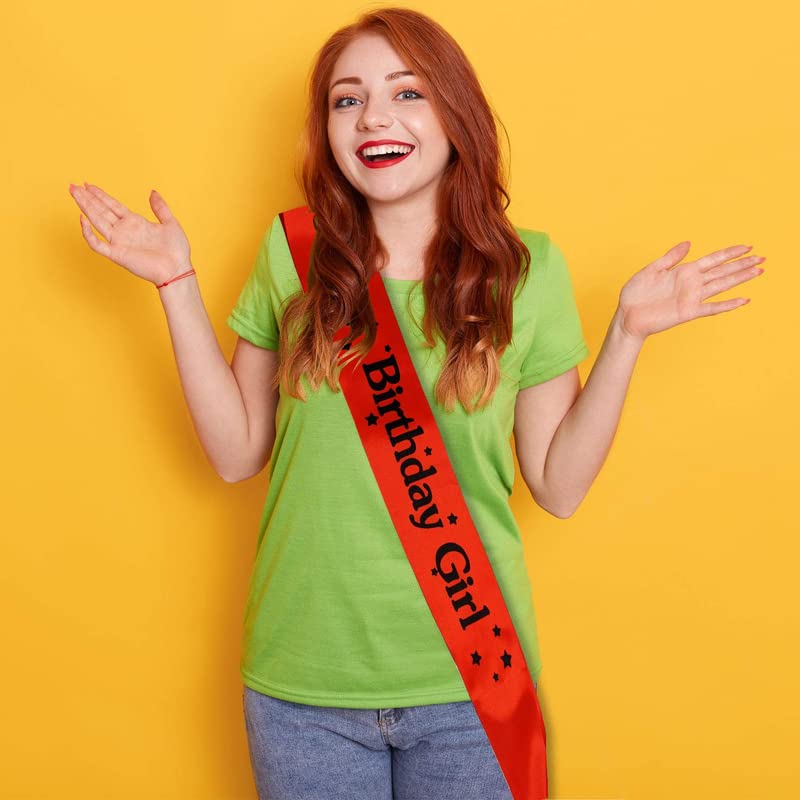 Selibration شريط عيد الميلاد للبنات مطبوع (وردي-أحمر) للأطفال، الفتيات، الزوجة، عيد الميلاد، احتفال الذكرى، الحفلات واحتياجات الفعاليات (عبوة من 1 قطعة) - Image 5