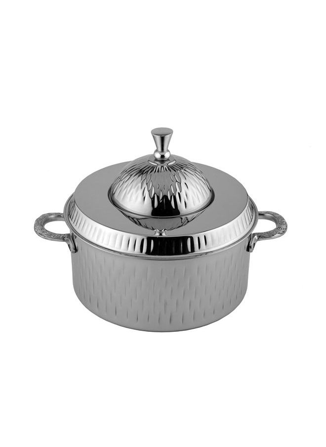 Alsaif Hanya Hotpot Stainless Steel 5 Liter Silver  - Image 1
