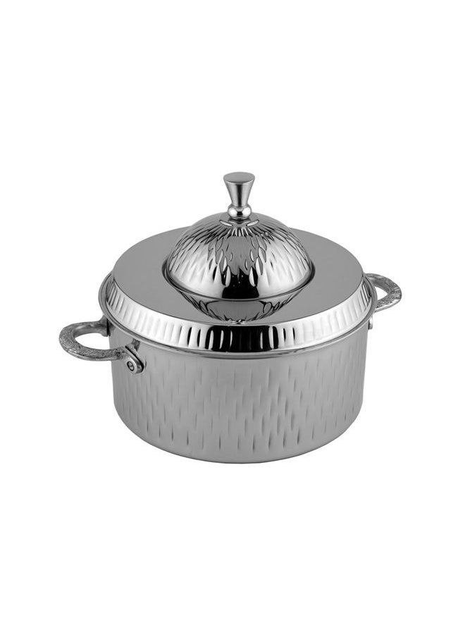 Alsaif Hanya Hotpot Stainless Steel 5 Liter Silver  - Image 4