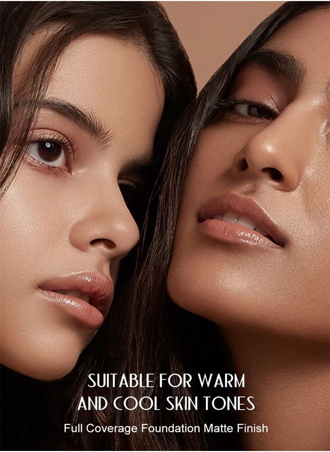 YOUNG VISION Liquid Luminous Foundation,Full Coverage Finish,Matte,Hydrating And Embellishing The Skin No.06  - Image 3