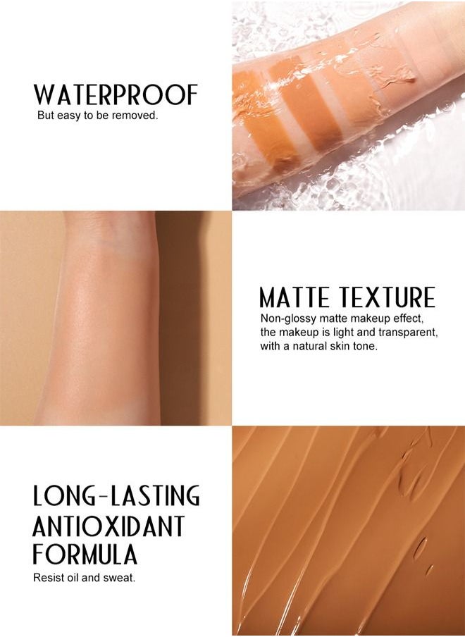 YOUNG VISION Liquid Luminous Foundation,Full Coverage Finish,Matte,Hydrating And Embellishing The Skin No.06  - Image 5