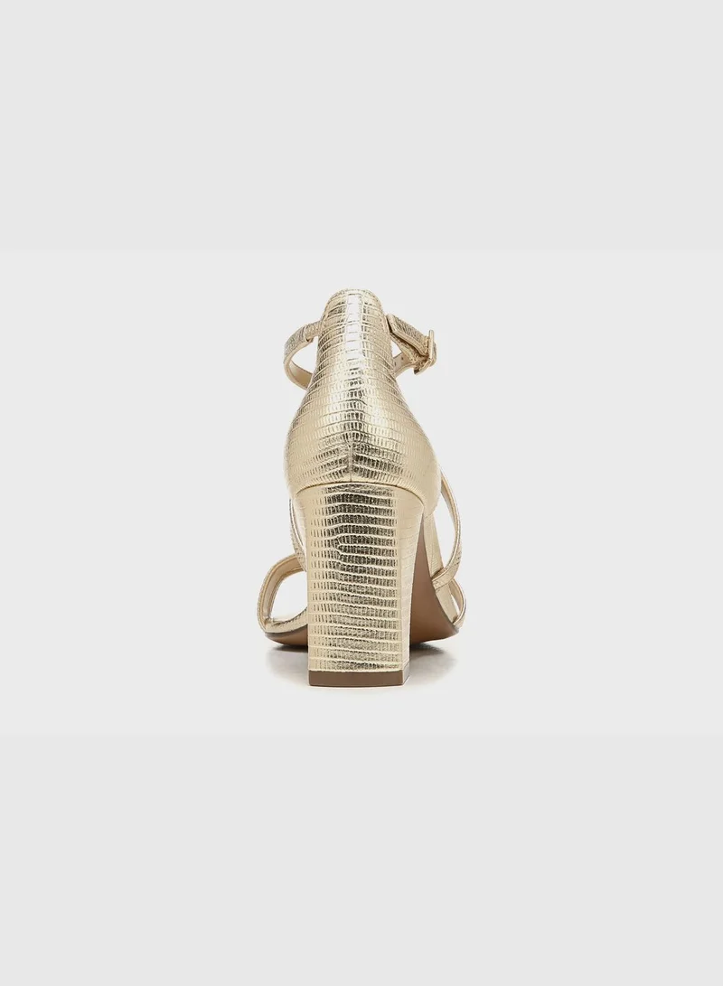 Naturalizer Naniko2 Strappy Buckled Heel Sandals