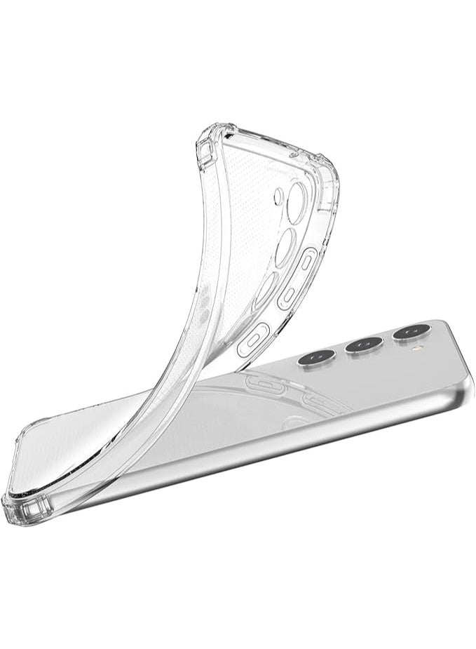 بروماس غطاء شفاف لهاتف سامسونج جالاكسي S25 – واقٍ ضد الصدمات بتصميم نحيف، حماية من الاصفرار، حواف TPU مرنة، مقاوم للخدوش - Image 5