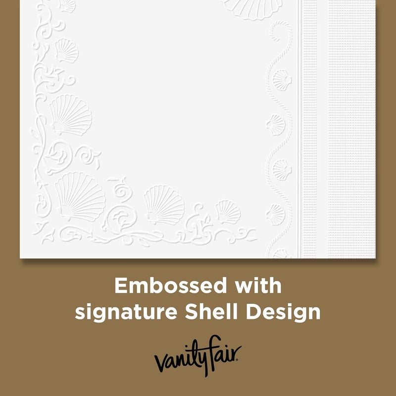 Vanity Fair Entertain Paper Napkins, 40 Count, Disposable Napkins Made For Entertaining And Events(Pack of 4) - Image 3