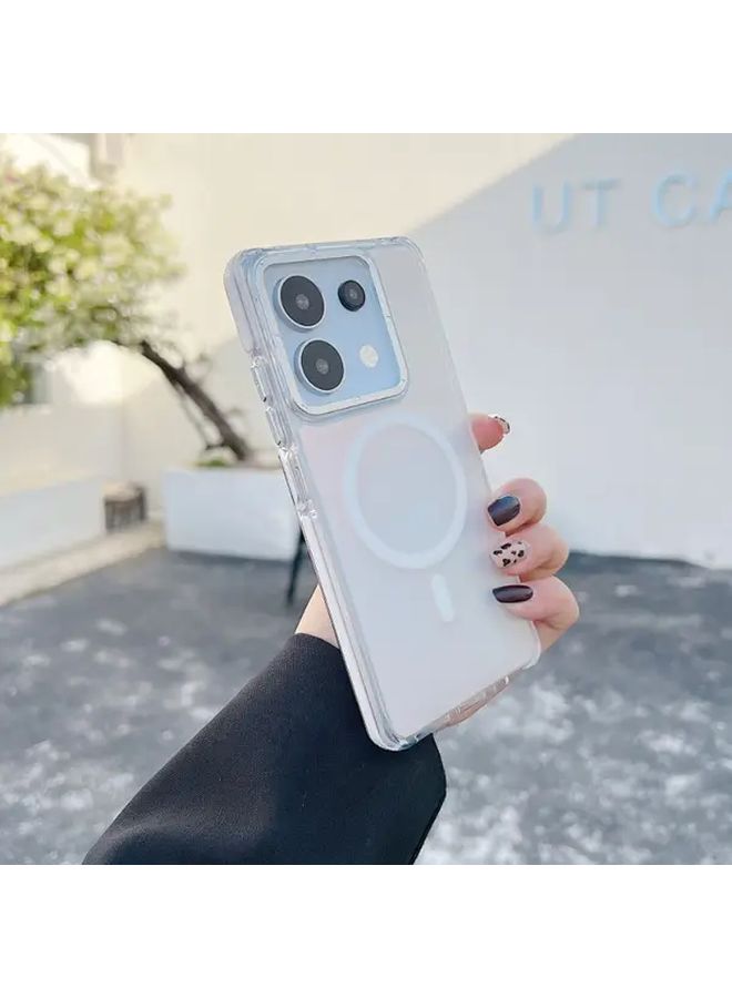 Laser Color Changing Shockproof Case For Redmi Note 13 5G Black - Image 5