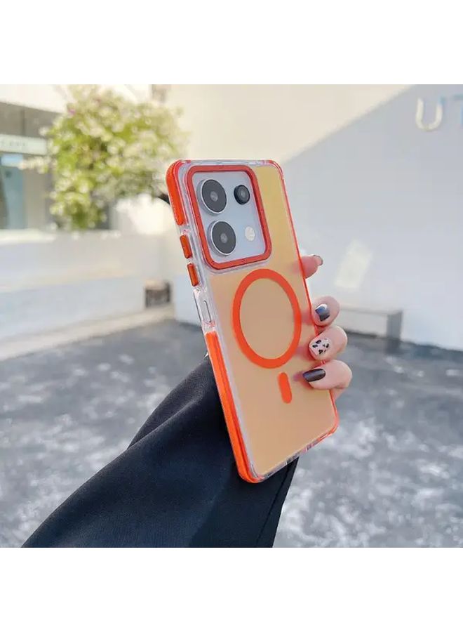 Laser Color Changing Shockproof Case For Redmi Note 13 5G Black - Image 4
