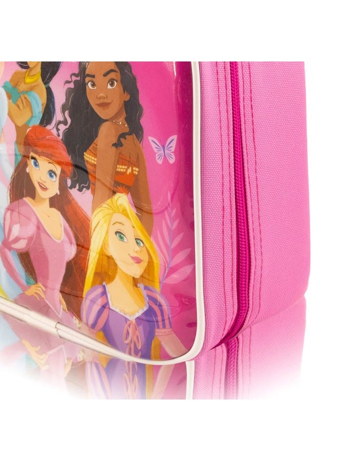 Fast Forward Disney Princess Lunch Box for Kids | Insulated Lunch Bag Lunch Box for Girls, Boys, Unisex, Toddlers| Disney Princess Pink Reusable Lunchbox - Image 4