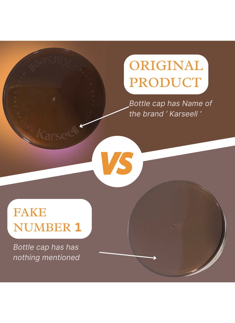 Karseell - Karseell Collagen Hair Treatment - Deep Repair Mask 500ml -  Argan Oil Hair Serum for Dry Damaged Hair 50ml  - All Hair Types - Image 1