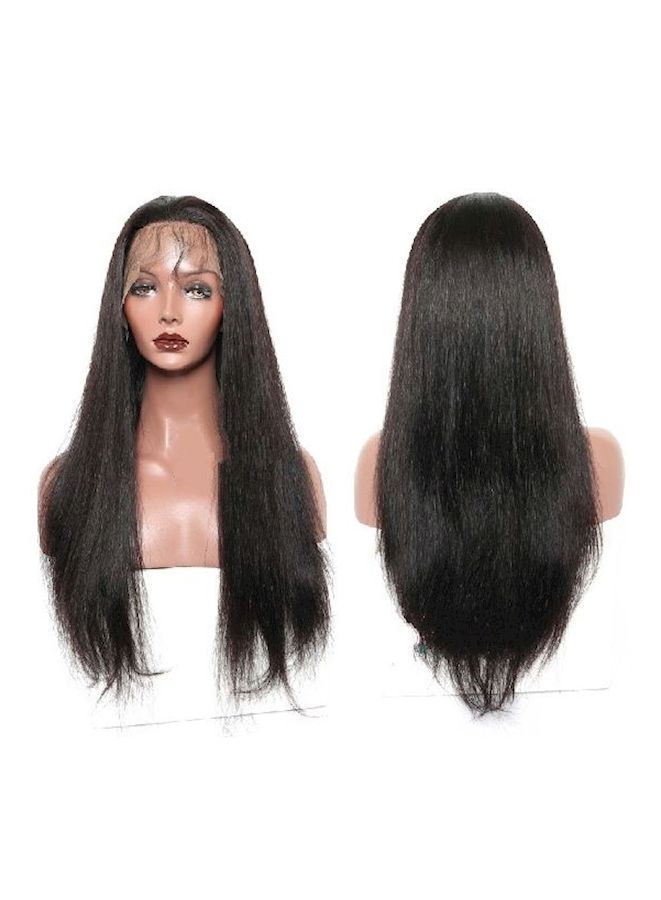 NIBEMINENT Synthetic Hair Wig Black