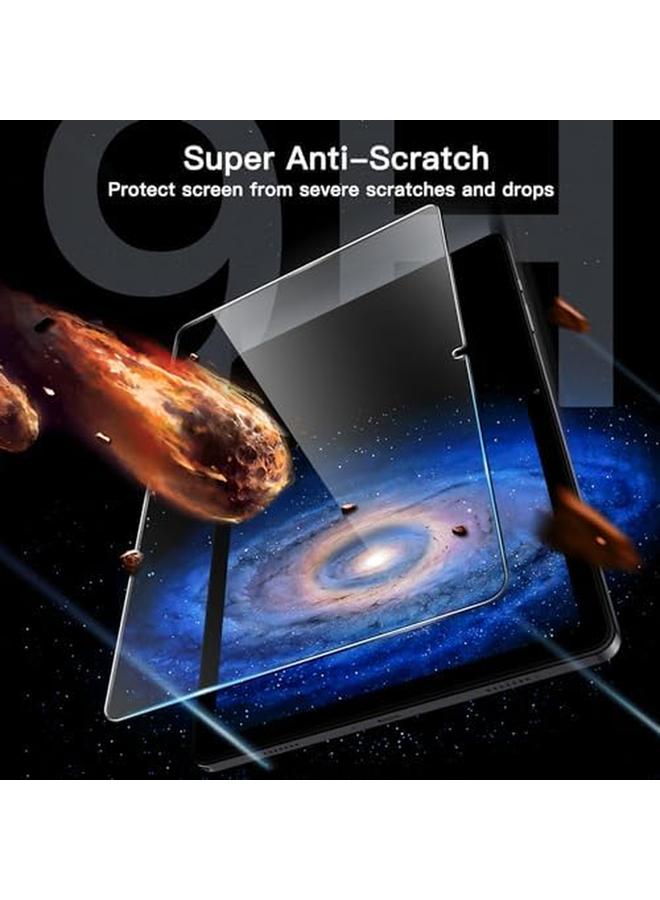 جي تيك واقي شاشة لهاتف سامسونج جالاكسي تاب A9 بلس A9 بلس 11 بوصة 2023 مع إطار سهل التركيب من الزجاج المقسى عالي الدقة شفاف 2 عبوة - Image 4