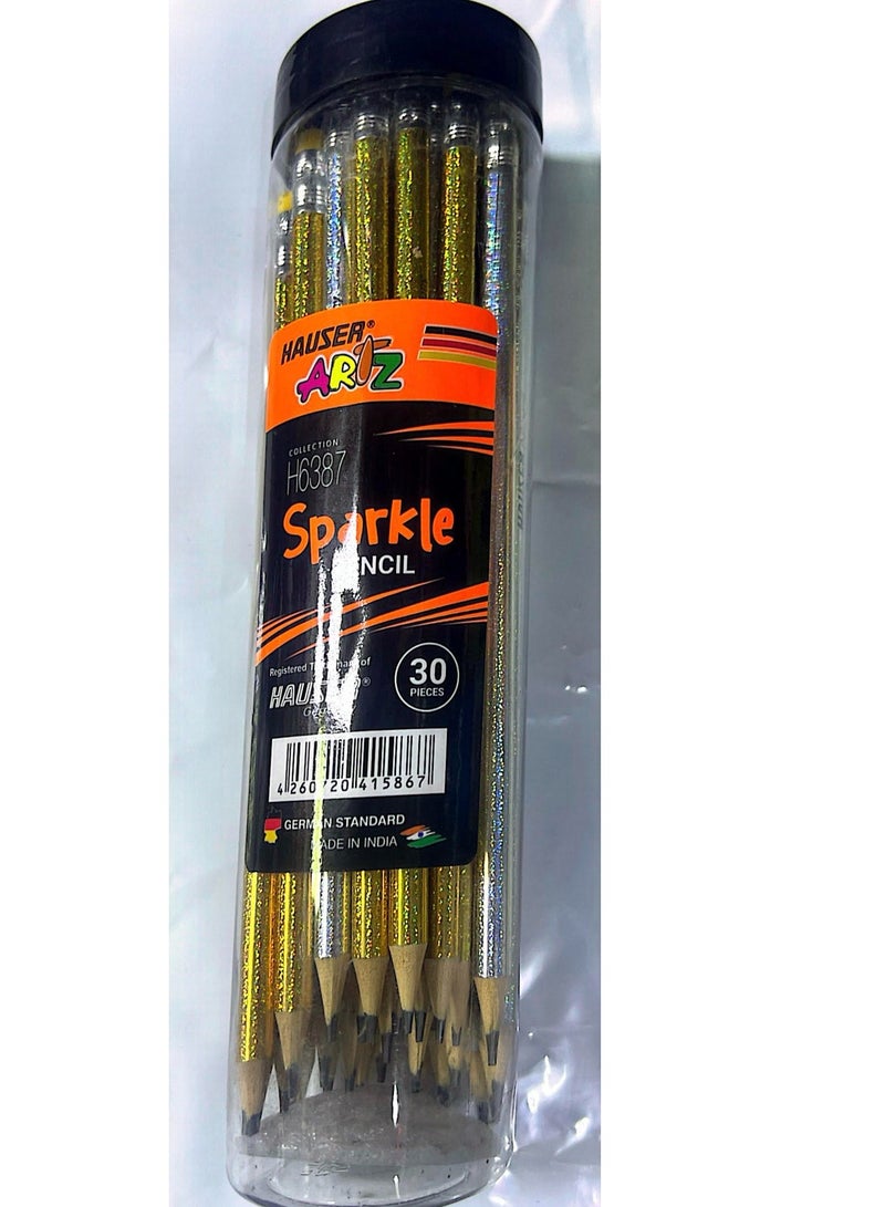 هاوزر مجموعة أقلام رصاص هاوزر أرتز سباركل، 30 قلمًا