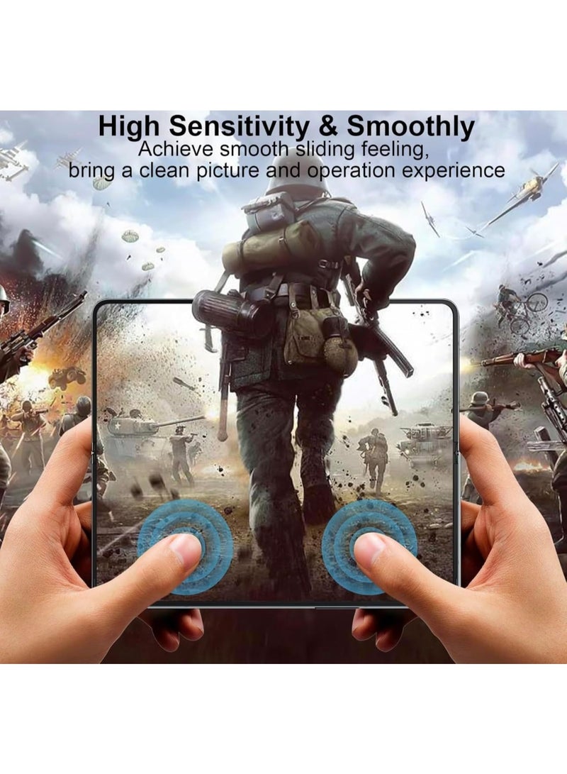 Fekra 4 in 1 Screen Protector for Samsung Galaxy Z Fold 5 5G, Premium Folding 3D Soft Protective Film High Definition Full Coverage for Galaxy Z Fold 5 2023 - Image 5