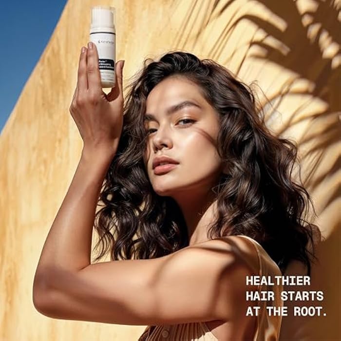 2‑in‑1 Scalp Stimulating Shampoo & Conditioner - Drug‑Free, Sulfate-Free & Paraben-Free - Growth Factor, Formula for Fuller, Thicker Looking Hair - 100 ml - Image 3