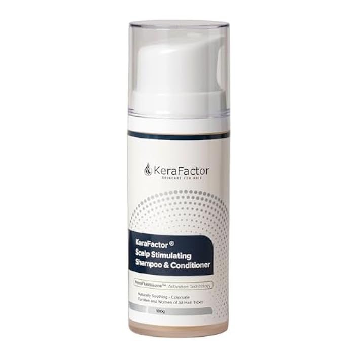 2‑in‑1 Scalp Stimulating Shampoo & Conditioner - Drug‑Free, Sulfate-Free & Paraben-Free - Growth Factor, Formula for Fuller, Thicker Looking Hair - 100 ml - Image 1