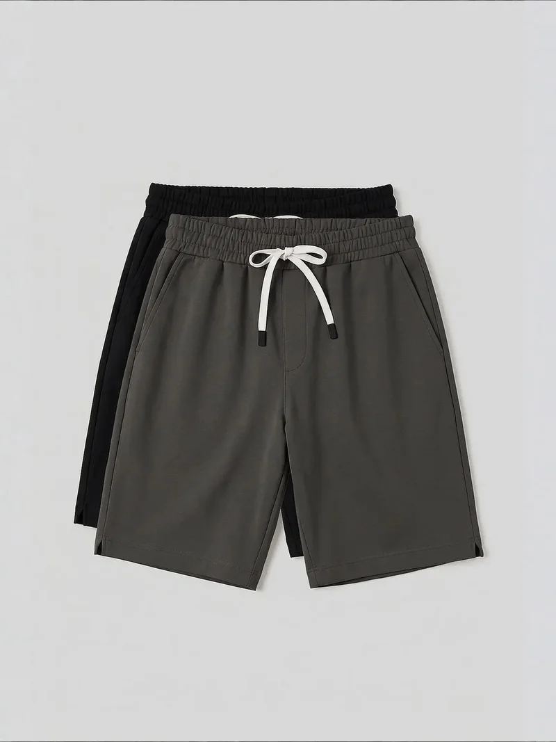 TOMMY Men's Polyester-Elastane Shorts