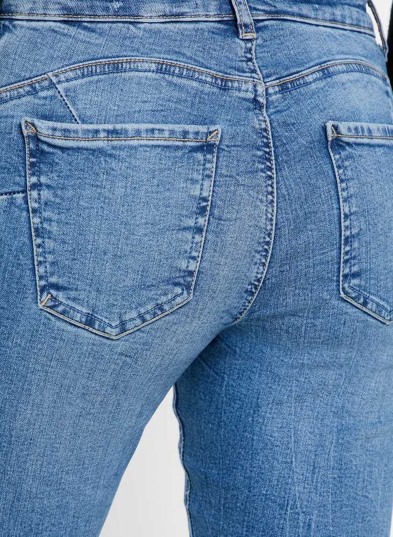 Reserved Bleached Skinny Jeans