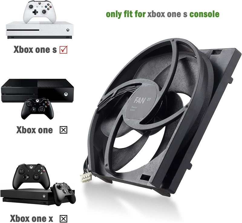 استبدال مروحة التبريد الداخلية لوحدة تحكم Xbox One S (مع أداة الفتح ومعجون المشتت الحراري) - Image 2