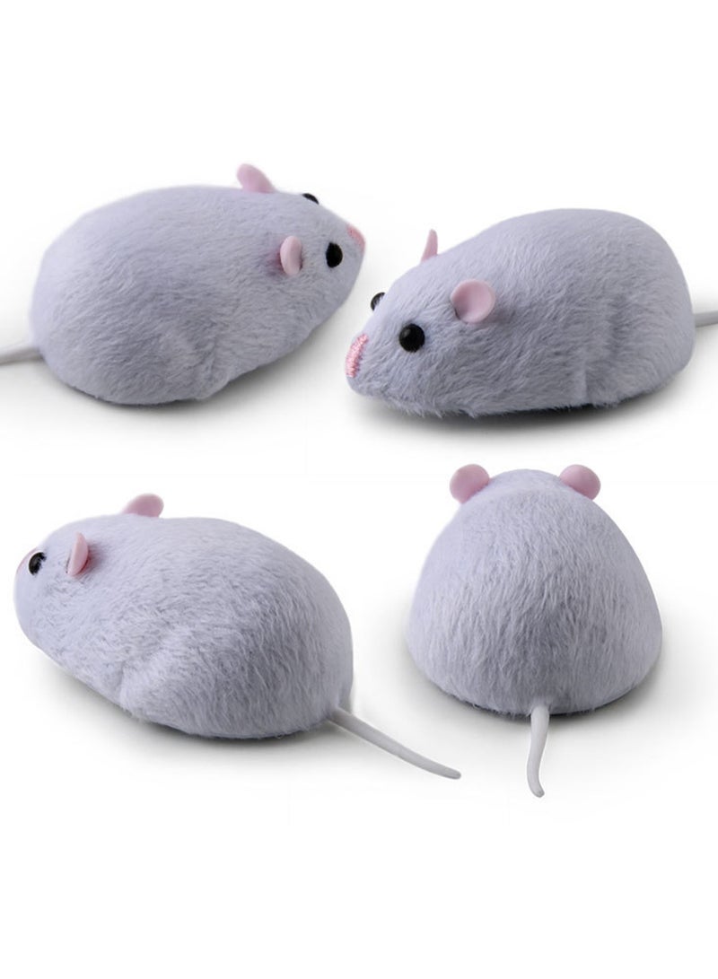 Cat Toys Simulation Infrared Electric Remote Control Mouse Model Novel and Unique Mouse Tricky Toy (Light Purple)  - Image 5