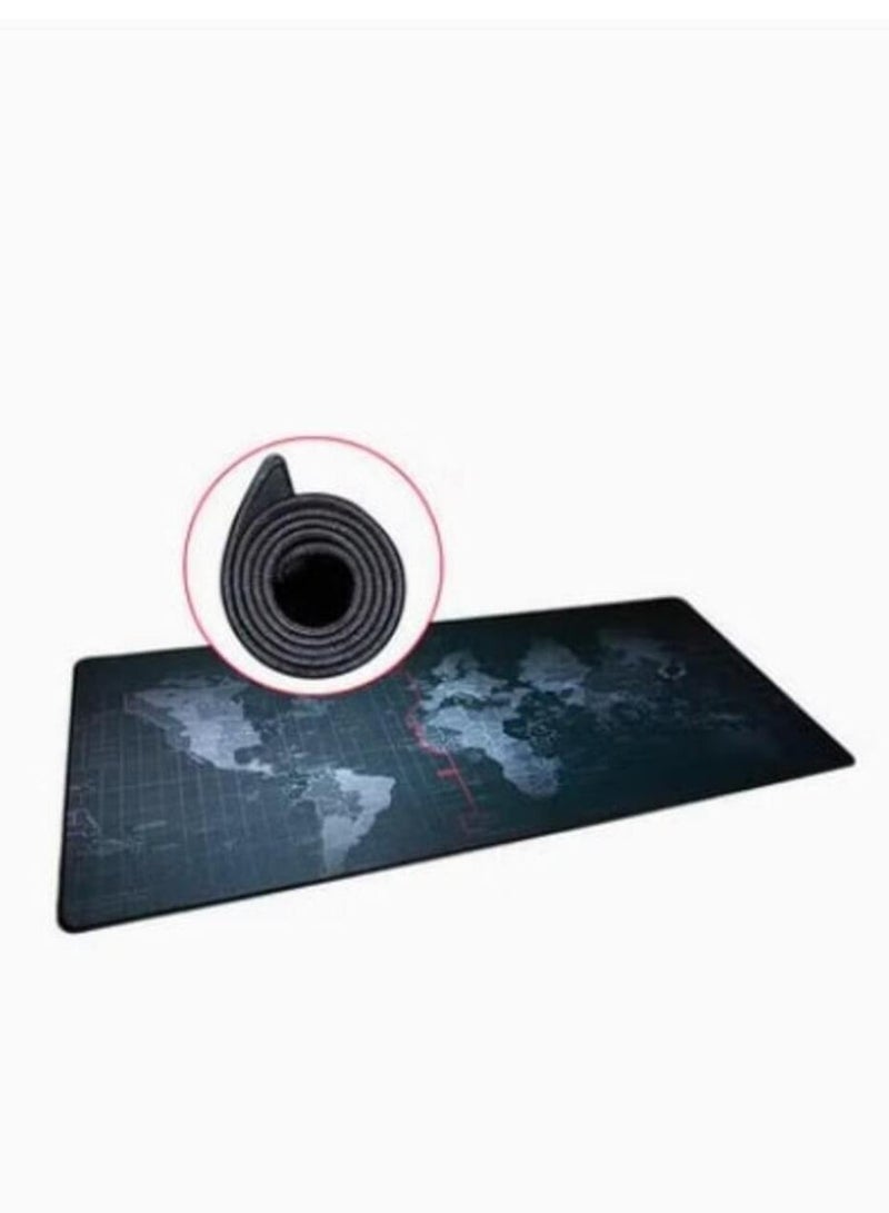 Large Mouse Pad Extended Gaming Mouse Pad Non Slip Rubber Base Mouse pad Smooth Cloth Surface Keyboard Mouse Pad for Computer 800 X 300 - Image 3