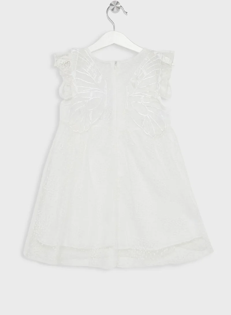 Pinata Girls Ruffle Tulle Dress