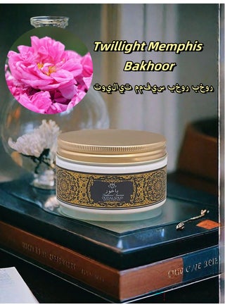 80g Gift Box Twillight Memphis Arabic Bakhoor Incense,Rose Scented|Aroma Lasts All Day Long,Perfect for Prayer, Namaaz, Ceremony, Meditation - pzsku/Z501838DF82C00E7DC3F6Z/45/1746522148/e9455cb0-ee1e-4dcf-b075-6a80877fdaf5