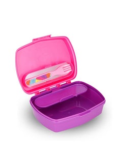 Disney Stor Funny Sandwich Box Withcutlery Disney Princess Bright & Bold  - Image 2