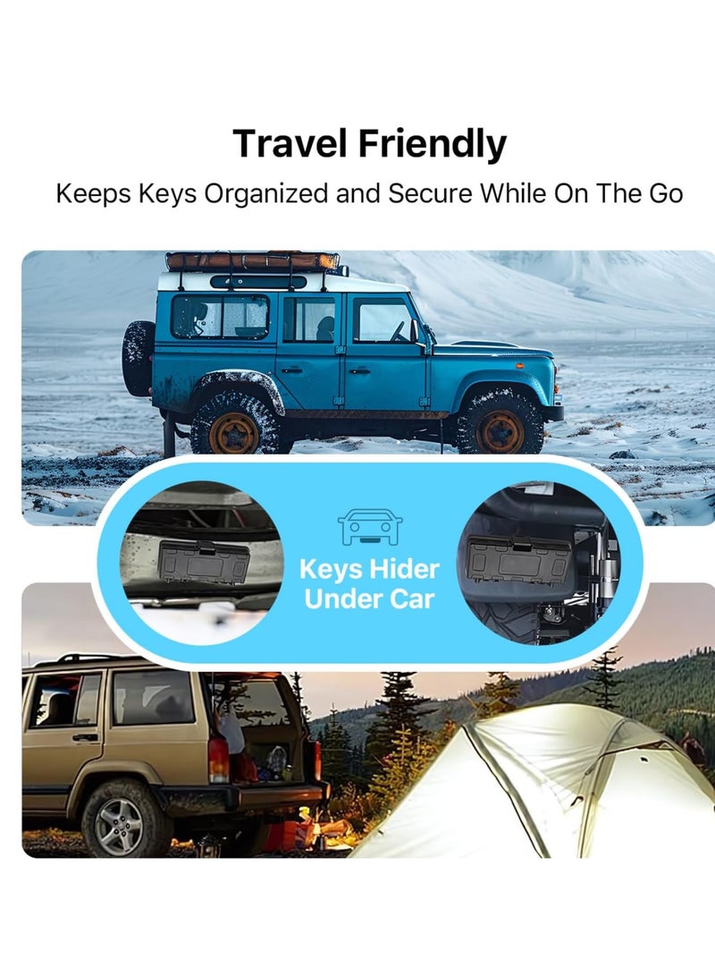 Magnetic Key Box For Under Car - Hide A Key Magnetic Car - Magnetic Hide A Key Box - Magnetic Key Holder Under Car (Long) - Image 3