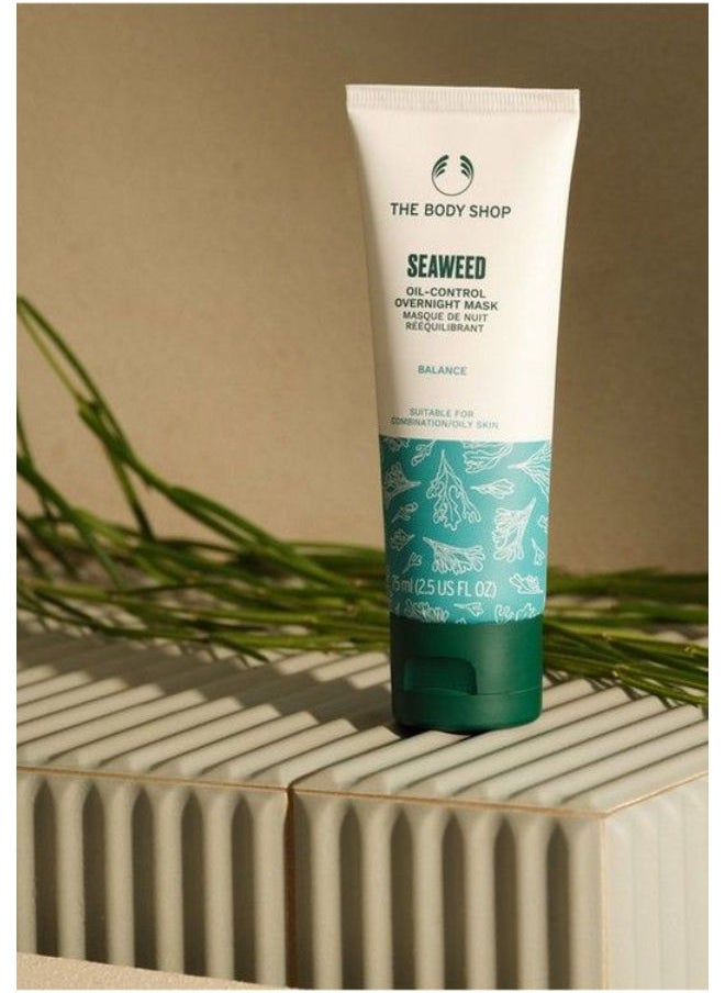 THE BODY SHOP - Seaweed Oil-Control Overnight Mask - Image 1